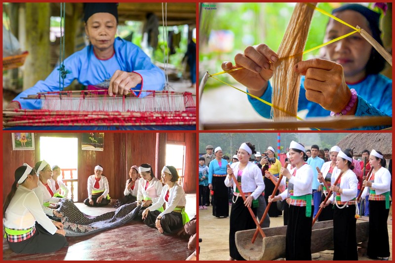 Brocade of the Muong people in Northwest Vietnam